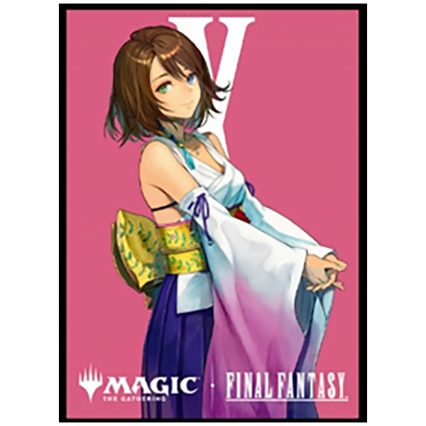 MTG プレイヤーズカードスリーブ「キャラクター ボーダーレス版 スピラの希望、ユウナ」FINAL FANTASY