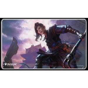 MTG Pラバーマット 統率者レジェンズ《虎の影、百合子》